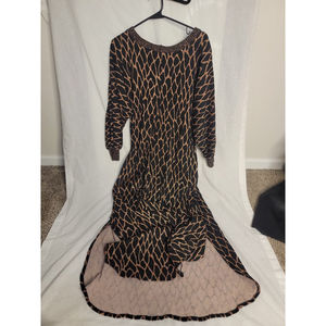Lucie Ann Vintage Night Gown, Dress, Cheetah Print Beverly Hills